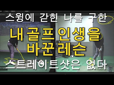 스윙에 갇힌 나를 구한 내 골프 인생을 바꾼 레슨 | 스트레이트샷은 없다 (이글이글골프왕 레슨 #1)