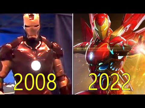 Evolution of Iron Man w/ Facts 2008-2022