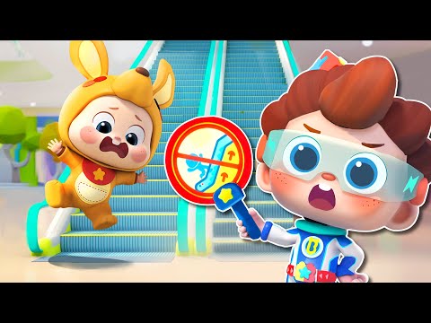 Let's Jump Safely | Safety Rescue Team | Kids Safety Tips | Nursery Rhymes & Kids Songs | BabyBus