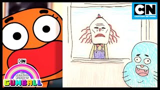 The Clown Behind You 😱 | Gumball | Cartoon Network