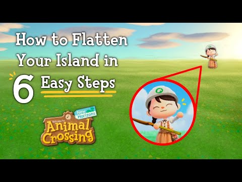 How to Efficiently Flatten Your Island | Animal Crossing New Horizons