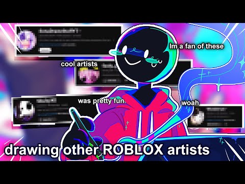 I drew other roblox Artists commentary thing