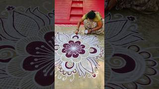 Latest rangoli design| Festival rangoli |new kolam design| daily muggulu| easy rangoli |simple kolam