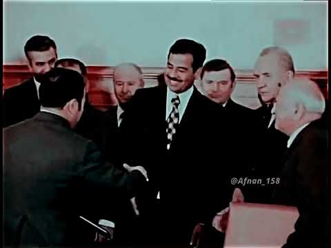 Saddam Hussein 💫🔥King🖤#saddam #trending #oneummah #islam #iraq Subscribe My YouTube Channel 🤝🖤