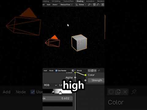 How To Make A Starfield In Blender!
