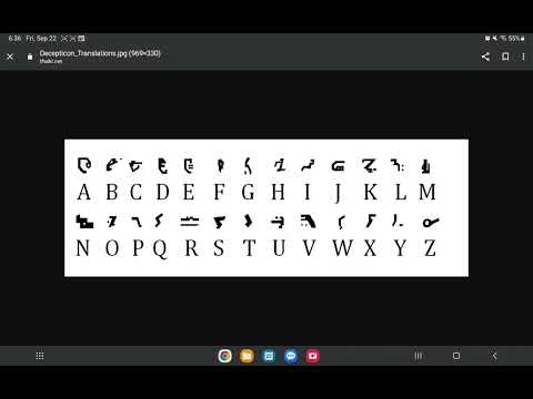 Decepticon language