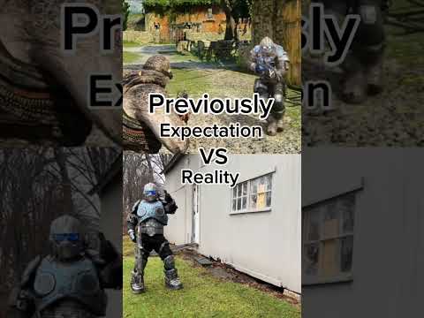 Expectation Vs Reality Pt 2 #gearsofwar #fail #comedy