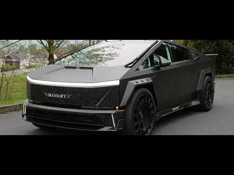 New 2025 Tesla Cybertruck Elongation EVO  4K
