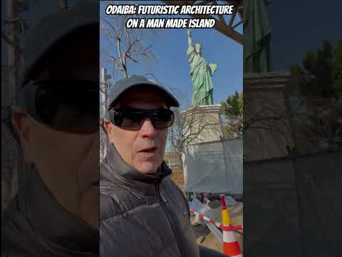 This Artificial Island Has Its Own Statue of Liberty in Japan!