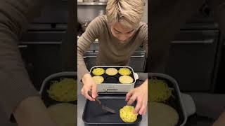 Ken makes Okonomiyaki ✨ pancake: 🫥 pancake in Japan: 😱😋😍