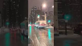 Chicago strom snowy 🇺🇲 (usa) #shorts