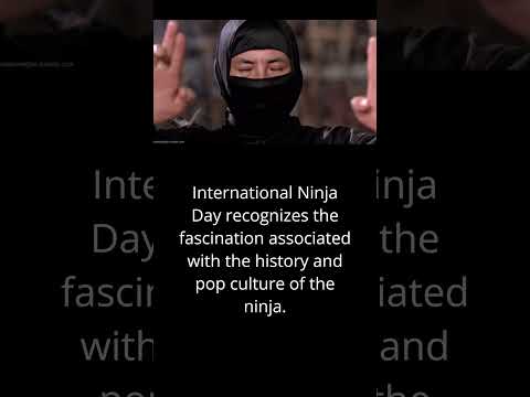 INTERNATIONAL NINJA DAY!