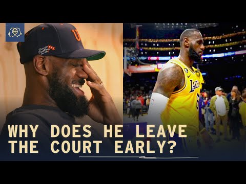 The Real Reason LeBron Leaves the Court Early