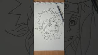 How to make an easy naruto outline #viral #satisfying #outlineart