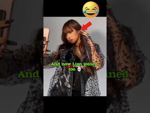 Lisa loves JYP 's style 💀🤣 #lisa #funny #fypviralシ #ytshorts #blackpink #blink