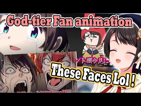 Subaru NEARLY DIES Laughing at some God-tier Hand-Drawn Fan Animation! 😂💀