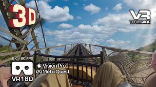 Troy 3D Epic 8K VR Roller Coaster VR180 - Immersive & Stunning Front Row POV #metaquest
