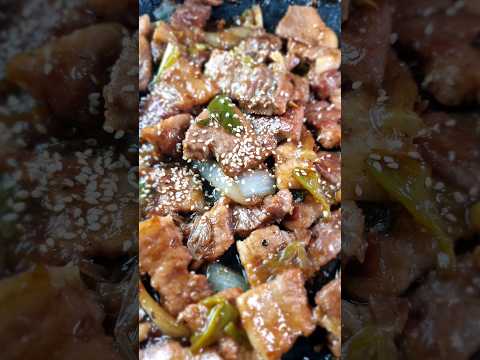 제발 삼겹살 그냥 구워드시지 마세요.