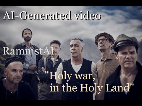 Rammstein (AI Cover) - Heiligen Land (AI-Generated video, with lyrics)