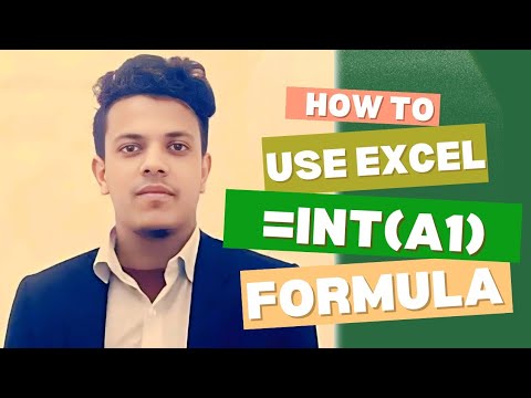 How to Use Excel 'INT' Formula | MS Excel Integer Function