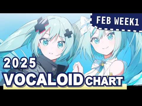 VOCALOID SONGS CHART | FEBRUARY 2025 (WEEK 1)