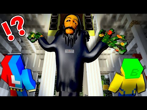 超怖いバケモノの『ローリングジャイアント』に襲われるマインクラフト😱【マイクラ まいくら】ぽっぴんず