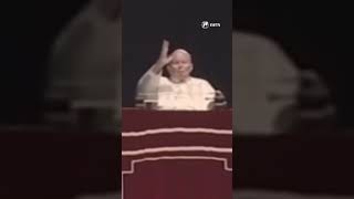 LAST PUBLIC BLESSING OF POPE JOHN PAUL II #johnpaul2