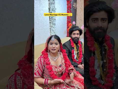 When its your Love marriage 😢 #shorts #ytshorts #sejalgabashorts #marriage