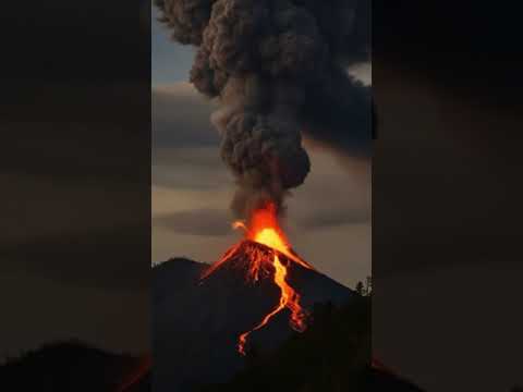 Dangerous volcano #dangerous #volcano #vlog #danger