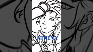 You are ATHENA*.🦉°🪽•💙.▪︎ #warriorofthemind #epicthemusical #athena #fyp #art #drawing #sketch