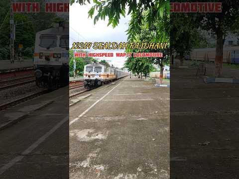 12314 NewDelhi Sealdah Rajdhani Express Running Status#shorts #viral #youtubeshorts #trending #train