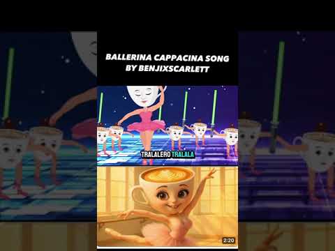 Ballerina Cappuccina Song by BENJIxScarlett Italian Brainrot Song Tralalero Tralala