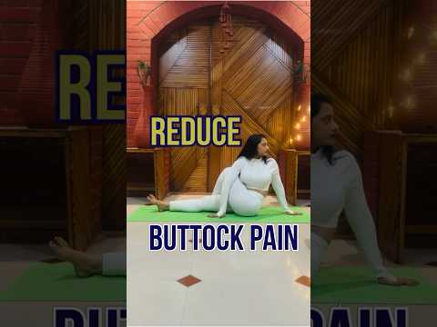 Try This Asana to Reduce Buttock Pain- AskDrHimani | Subscribe @drathome2620
