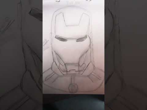Iron man 👨 💪 drawing#drawing #sketch