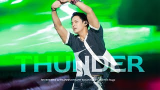 250525 SVT 10TH ANNIVERSARY B-DAY PARTY : BURST Stage THUNDER 세븐틴 민규 직캠 (SEVENTEEN MINGYU FANCAM)