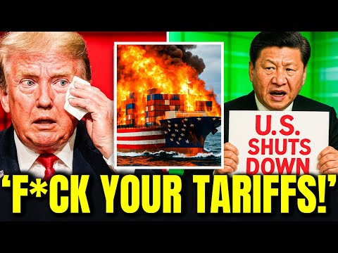 U.S. Ports SHUT DOWN - 900.000 containers BLOCKED! Trump STUNNED! Tariffs, Trade War, EV
