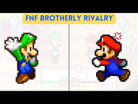 FNF Brotherly Rivalry - (Mario & Luigi)