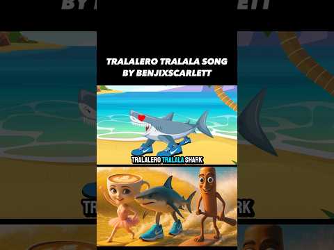 Tralalero Tralala Song 🎶 (Italian Brainrot Song Shark In Nikes Shoes)