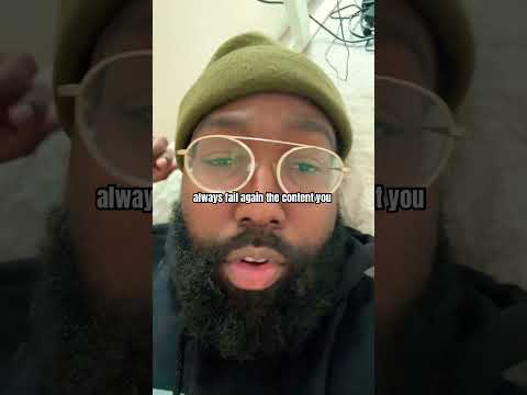 Reminder for Content Creators