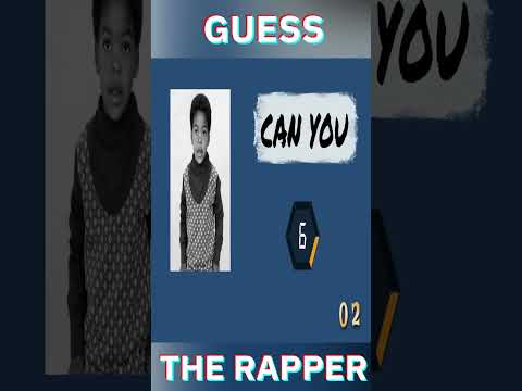 Guess the hip hop artiest by childhood photo.