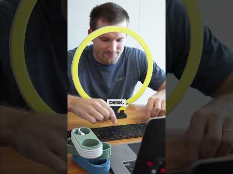 No Stress Cable Holder for the Apple USB-C Cable #apple #usbc #fusion #3dprinting