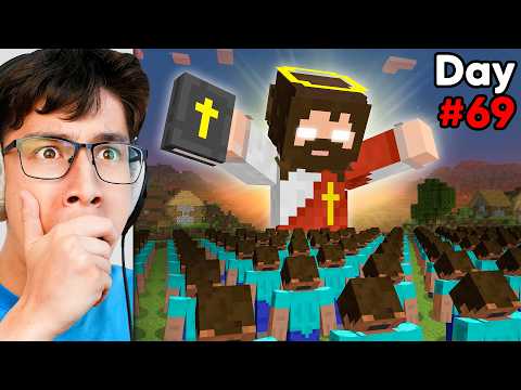 I Survived 100 Days FOLLOWING THE BIBLE in Minecraft