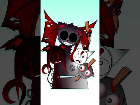 Sprunki Monya & Luma vs Wenda & Grey SYMBIOSIS Fight Phases #sprunki #incredibox #incrediboxsprunki