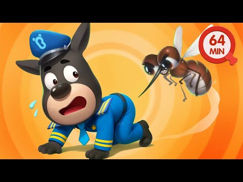 Mosquito, Go Away! | Useful Story | Safety Rules for Kids | Sheriff Labrador