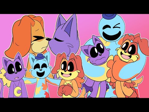 Catnap x Dogday Kitty Expressions | Poppy Playtime Chapter 4 Comic Dub