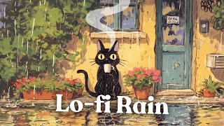70s vibes Lo-fi Jazz HipHop ☂️  Rain Mood ☕️