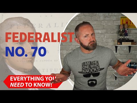 Federalist 70 | AP Gov | NEW!