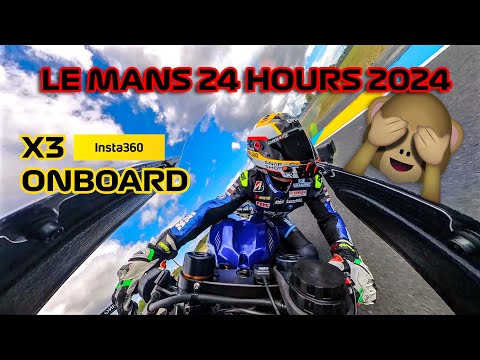 Canepa onboard at Le Mans 24h 2024 | Front view | Yamaha R1