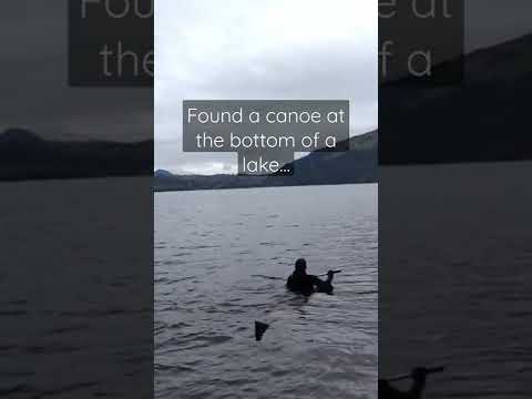 The trash mermaids found a sunken canoe... what happens next will shock you!  #justkidding
