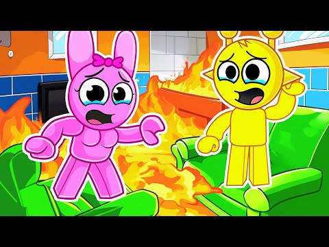 Can Simon and Pinki Sprunki Beat the TOUGHEST Roblox Lava Traps?